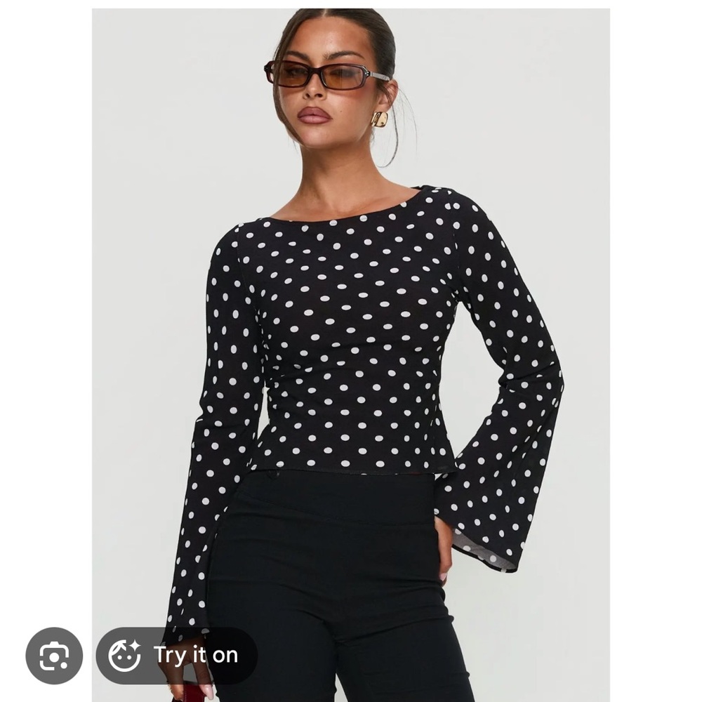 Princess Polly Lady Lady Long Sleeve Backless Top